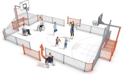 Bramka piłkarska Arena Inter-Play 1 (11x7 m)