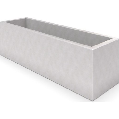 Planter - donica z białego betonu Inter-Play Deco 04