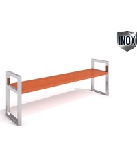 Ławka ze stali nierdzewnej Inter-Play 05