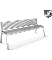 Ławka ze stali nierdzewnej Inter-Play 19