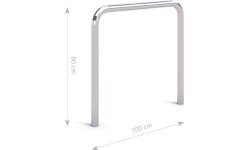 Stalowy stojak na rowery Inter-Play 22