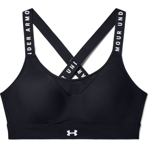Biustonosz Stanik sportowy treningowy Under Armour Infinity High Bra - Black