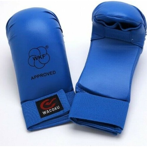 Rękawice do karate WKF Wacoku, blue, Rozm. M