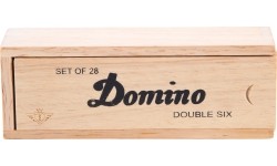 Domino podwójne 6 grube