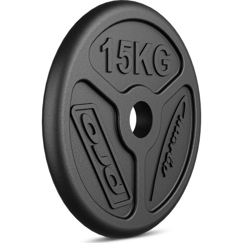 Olimpijski żeliwny talerz obciążeniowy Marbo MW-O15-OLI, 15 kg, 51 mm