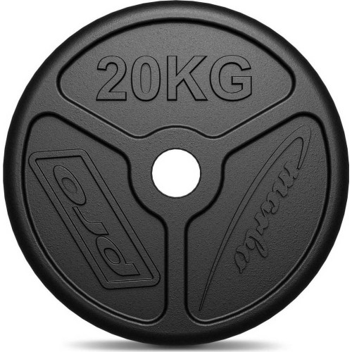 Olimpijski żeliwny talerz obciążeniowy Marbo MW-O20-OLI, 20 kg, 51 mm