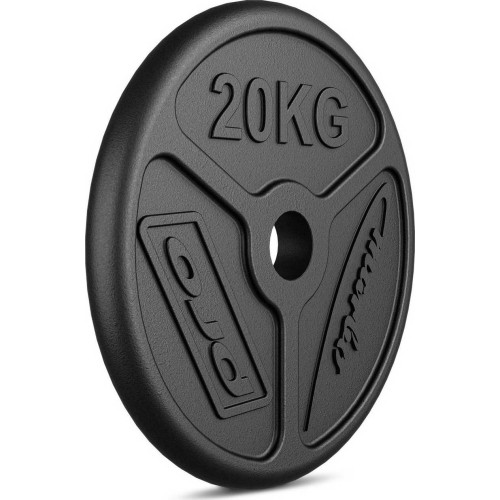 Olimpijski żeliwny talerz obciążeniowy Marbo MW-O20-OLI, 20 kg, 51 mm
