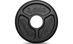 Olimpijski żeliwny talerz obciążeniowy Marbo MW-O2I5-OLI, 2,5 kg, 51 mm