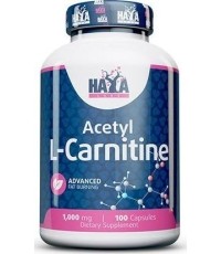 Haya Labs Acetyl L-Carnitine (karnitinas) 100 kaps.