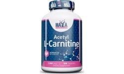 Haya Labs Acetyl L-Carnitine (karnitinas) 100 kaps.