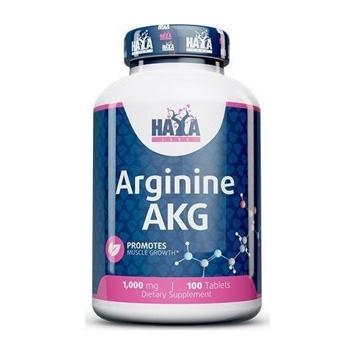 Haya Labs Arginine AKG (Argininas) 100 tab.