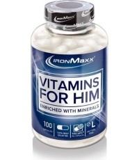 IronMaxx Vitamins For Him 100 kaps.