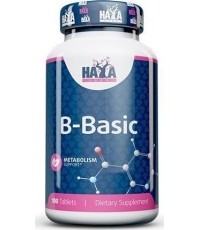 Haya Labs B-Basic (B vitaminų kompleksas) 100 tab.