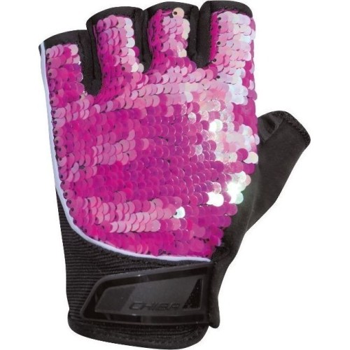 Rękawice Chiba 40968 Lady Glamour, różowe