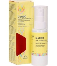 Nordaid Oral Vitamin D4000 purškiamas 30 ml.