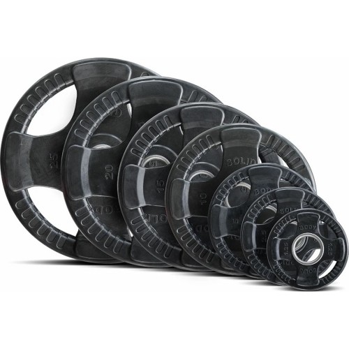 Body-Solid gumowane talerze olimpijskie 4 uchwyty ORTK 2,5 kg