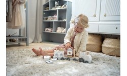 Train with Blocks JaBaDaBaDo Silver Line