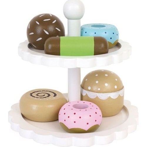 Cake Plate JaBaDaBaDo - White