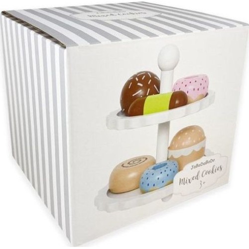 Cake Plate JaBaDaBaDo - White