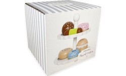 Cake Plate JaBaDaBaDo - White