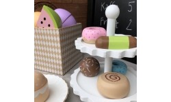Cake Plate JaBaDaBaDo - White