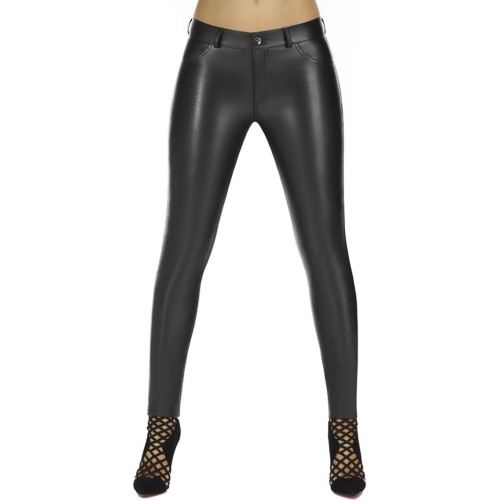 Legginsy damskie Bas Bleu Leila Black - Black