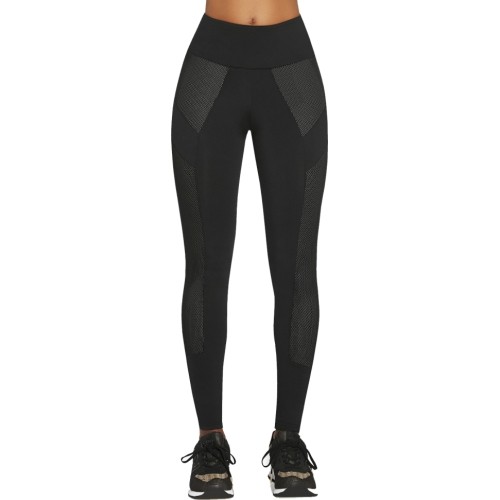 Legginsy damskie Bas Bleu Misty Black - Czarny