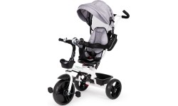 Rowerek Wózek trójkołowy dla małych dzieci z obracanym siedzeniem 360° Eco Toys - niebieski