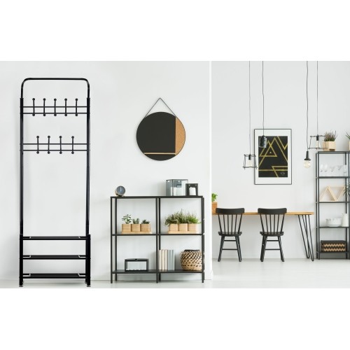 Wieszak na ubrania +szafka regał półka na buty ModernHome