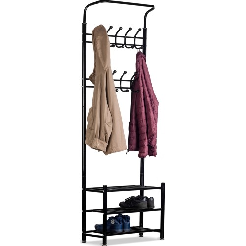 Wieszak na ubrania +szafka regał półka na buty ModernHome