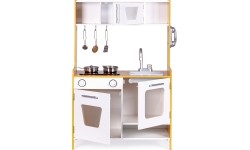 ECOTOYS Drewniana kuchnia z efektami dźwiękowymi