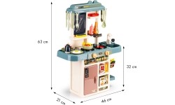 Kuchenka dla dzieci z efektami dźwiękowymi, LED, generator wody i pary EcoToys