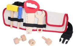 Narzędzia drewniane z paskiem Ecotoys DIY