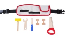 Narzędzia drewniane z paskiem Ecotoys DIY