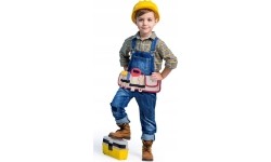 Narzędzia drewniane z paskiem Ecotoys DIY
