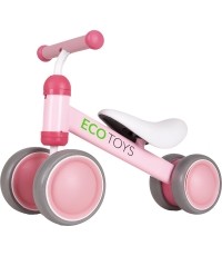 Rowerek biegowy mini rower Practise Pink Ecotoys