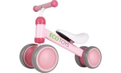 Rowerek biegowy mini rower Practise Pink Ecotoys