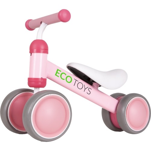 Rowerek biegowy mini rower Practise Pink Ecotoys