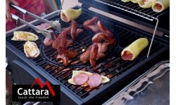 Grill węglowy z żeliwnym rusztem Cattara Royal Classic
