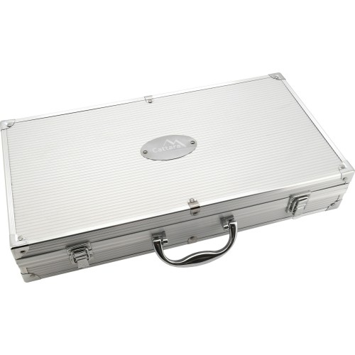  Zestaw narzędzi do grillowania Cattara - 11 szt., aluminiowa walizka