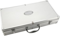  Zestaw narzędzi do grillowania Cattara - 11 szt., aluminiowa walizka