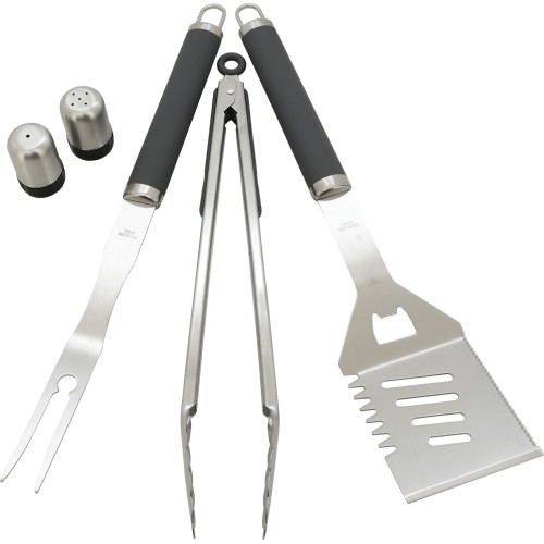 Zestaw narzędzi do grillowania Cattara, 7 elementów + fartuch
