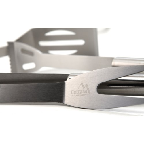 Zestaw narzędzi do grillowania Cattara BBQ - 3 szt.