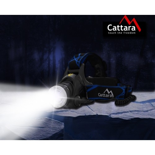Latarka czołowa LED Cattara Zoom 570 lm