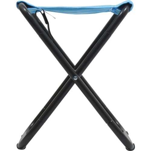 Składane krzesło kempingowe turystyczne stołek bez oparcia Cattara Foldi Max I