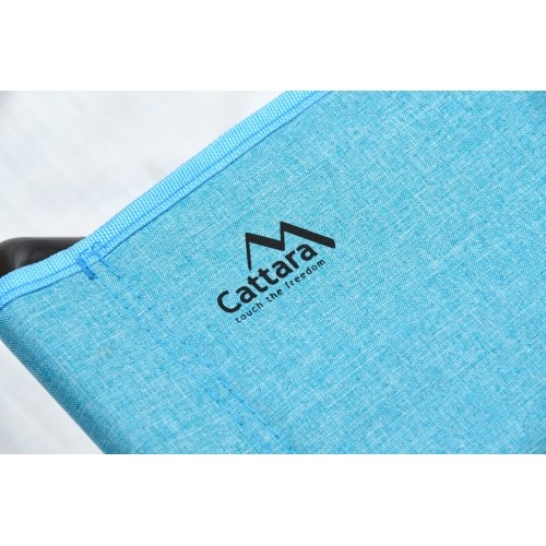 Składane krzesło kempingowe turystyczne stołek bez oparcia Cattara Foldi Max I