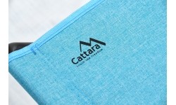 Składane krzesło kempingowe turystyczne stołek bez oparcia Cattara Foldi Max I