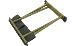 Składane krzesło kempingowe turystyczne bez oparcia Stołek Taboret turystyczny Cattara Nature