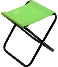 Składane krzesło turystyczne kempingowe bez oparcia Stołek taboret turystyczny Cattara Milano - Zielone