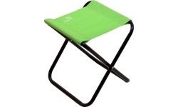 Składane krzesło turystyczne kempingowe bez oparcia Stołek taboret turystyczny Cattara Milano - Zielone
